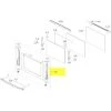 VITRE DE PORTE ASSEMBLEE POUR FOUR SAMSUNG - DG94-00075B