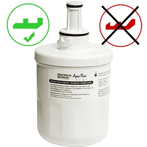 FILTRE EAU INTERIEUR 2 ENCOCHES POUR REFRIGERATEUR SAMSUNG - HAFIN2/EXP 3 FILTRE EAU INTERIEUR 2 ENCOCHES POUR REFRIGERATEUR SAMSUNG - HAFIN2/EXP – Image 3