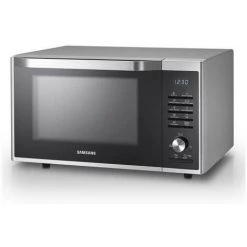 SAMSUNG Four à Micro-ondes 32L - 900W - Gril 1500W - Plateau 34,5 Cm - Arrête Plate - Inox