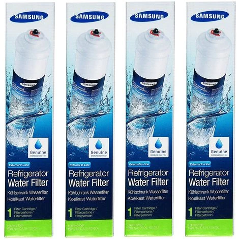 Lot De 4 Filtres à Eaux Originaux Pour Réfrigérateur Américain Samsung 1 Lot De 4 Filtres à Eaux Originaux Pour Réfrigérateur Américain Samsung