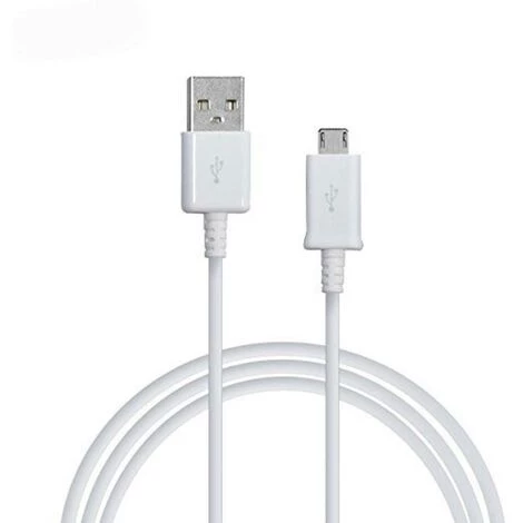 Câble De Charge Micro USB Samsung ECBDU4EWE 1.50 M Blanc - Blanc 1 Câble De Charge Micro USB Samsung ECBDU4EWE 1.50 M Blanc - Blanc