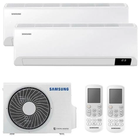 Climatiseur Doble Split Samsung CEBU 12000+18000BTU WIFI Inverter R32 A++ 1 Climatiseur Doble Split Samsung CEBU 12000+18000BTU WIFI Inverter R32 A++