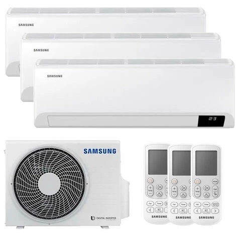 Climatiseur Trial Split Samsung CEBU 9000+9000+12000BTU WIFI Inverter R32 A++ 1 Climatiseur Trial Split Samsung CEBU 9000+9000+12000BTU WIFI Inverter R32 A++