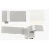 KIT MONTAGE PORTE INOX GRIS POUR REFRIGERATEUR SAMSUNG - DA63-08034A