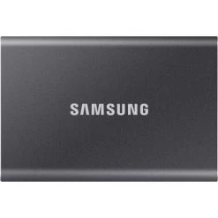 Samsung Portable T7 1 TB Disque Dur Externe SSD USB 3.1 (2è Gén.) Gris MU-PC1T0T/WW