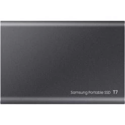 Samsung Portable T7 1 TB Disque Dur Externe SSD USB 3.1 (2è Gén.) Gris MU-PC1T0T/WW -SAMSUNG Soldes 27431543 3