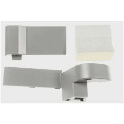 KIT MONTAGE PORTE INOX GRIS POUR REFRIGERATEUR SAMSUNG - DA91-04476A
