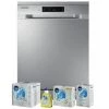 SAMSUNG Lave-vaisselle Posable Inox 44dB 14 Couverts 60cm Tiroir à Couverts - Inox