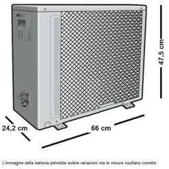 Climatiseur Samsung Single-split Mural Inverter 9000 Btu Composé D'unités Extérieures Et Intérieures, Gaz R32 Et Module Wifi | Blanc - Standard -SAMSUNG Soldes 34542960 5