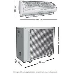 Climatiseur Trialsplit Samsung Windfree Avant 9000 + 9000 + 9000 Btu Avec Gaz R32 Wifi | Blanc - Standard -SAMSUNG Soldes 34543015 3