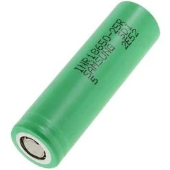 Pile Rechargeable Spéciale 18650 Samsung INR18650-25R Résiste Aux Courants élevés, Résiste Aux Températures élevées, à