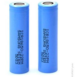 Samsung - Accus Lithium-Ion SAMSUNG ICR18650-22P HD 3.7V 2.2Ah FT -SAMSUNG Soldes 5085262 5