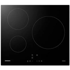 Table De Cuisson Induction 59cm 3 Feux 7200w Noir - Nz63m3nm1bb - Samsung - Noir