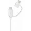 SAMSUNG Samsung EP-DG930 - 1,5 M - USB A - USB C/Micro-USB B - 2.0/3.2 Gen 1 (3.1 Gen 1) - Male Connector / Male Connector - Blanc (EP-DG930DWEGWW)