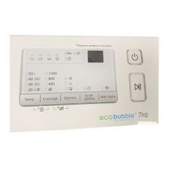 Samsung DC97-18982B Panneau De Contrôle Lave-linge - Blanc -SAMSUNG Soldes 56554990 3