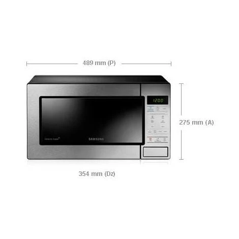 SAMSUNG Samsung GE83M Comptoir 23L 1200W Acier Inoxydable Micro-onde - Micro-ondes (Comptoir, 23 L, 1200 W, Toucher, Acier Inoxydable, Poussée) (GE83M/BAL) 1 SAMSUNG Samsung GE83M Comptoir 23L 1200W Acier Inoxydable Micro-onde - Micro-ondes (Comptoir, 23 L, 1200 W, Toucher, Acier Inoxydable, Poussée) (GE83M/BAL)