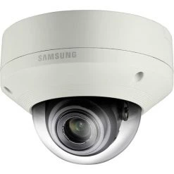 Caméra Dôme IP Antivandalisme HD 1.3Mp Samsung Compatible NVR Réseau PoE SNV-5084P