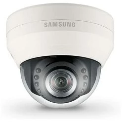 Caméra Dôme IP Plafond HD 1.3Mp Samsung Compatible NVR Réseau PoE SND-5084RP