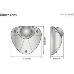 Mini Caméra Dôme IP Plafond Full HD 2Mp Samsung Compatible NVR Réseau PoE SNV-6012MP -SAMSUNG Soldes 57763002 4