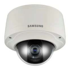 Caméra Dôme IP WDR Antivandalisme 600TVL Samsung Compatible NVR Réseau PoE SNV-3082P
