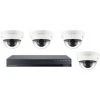 Kit De Vidéosurveillance Samsung DVR SRD494D1TB Et 4 Caméras Dôme CV6023R