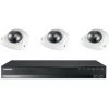 Kit De Vidéosurveillance Samsung NVR NR-472S Et 3 Caméras Dôme IP SNV-L6013RP