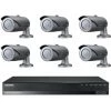 Kit De Vidéosurveillance Samsung NVR NR-472S Et 6 Caméras Bullet IP SNO-6084R