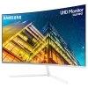 SAMSUNG Moniteur Incurvé 32" UHD - 80 Cm (31.5) - 3840 X 2160 Pixels - 4K Ultra HD - 4 Ms - Blanc (LU32R591CWRXEN)