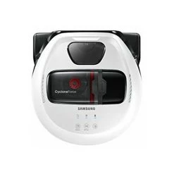 Samsung SR10M701IUW Robot Aspirateur 0,3 L Sans Sac Noir, Blanc