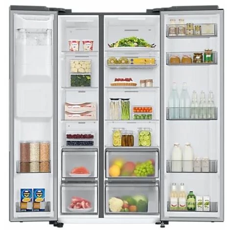 SAMSUNG Réfrigérateur Américain 634L Froid Ventilé Plus Technologie Twin Cooling - Inox 2 SAMSUNG Réfrigérateur Américain 634L Froid Ventilé Plus Technologie Twin Cooling - Inox – Image 2