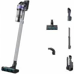 Samsung Jet 75 Easy Sans Sac 0,8 L 550 W Noir, Chrome, Bleu, Violet