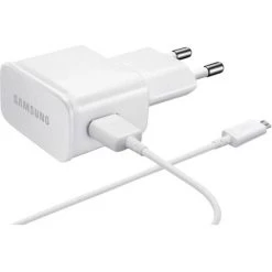 Samsung ETA-U90EWEGSTD Chargeur Pour Téléphone Portable Micro USB Blanc - Blanc