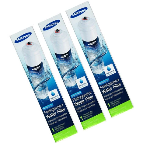 Lot De 3 Filtres à Eau D'origine (DA29-10105J) Réfrigérateur, Congélateur SAMSUNG 1 Lot De 3 Filtres à Eau D'origine (DA29-10105J) Réfrigérateur, Congélateur SAMSUNG