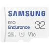 Carte MicroSDHC Samsung PRO Endurance 32 GB Class 10, UHS-Class 1 Compatibilité Vidéo 4K, Avec Adaptateur SD, Résistanc