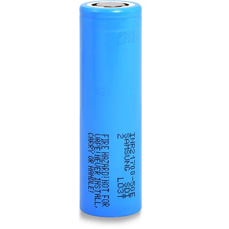 Samsung - Accus Lithium-Ion SAMSUNG INR21700-50E 3.6V 5Ah FT 1 Samsung - Accus Lithium-Ion SAMSUNG INR21700-50E 3.6V 5Ah FT