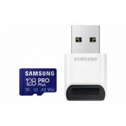 SAMSUNG Samsung SD MicroSD Card 128GB SDXC PRO Plus (Class10) Reader MB-MD128KB/WW (MB-MD128KB/WW)