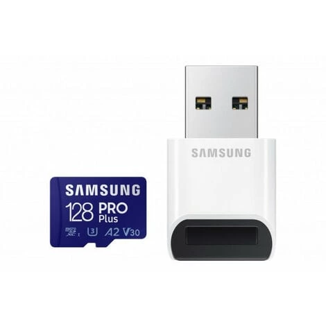 SAMSUNG Samsung SD MicroSD Card 128GB SDXC PRO Plus (Class10) Reader MB-MD128KB/WW (MB-MD128KB/WW) 1 SAMSUNG Samsung SD MicroSD Card 128GB SDXC PRO Plus (Class10) Reader MB-MD128KB/WW (MB-MD128KB/WW)